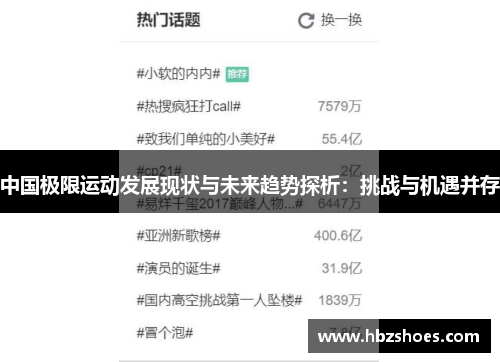 中国极限运动发展现状与未来趋势探析:挑战与机遇并存 中国极限运动发展现状与未来趋势探析:挑战与机遇并存